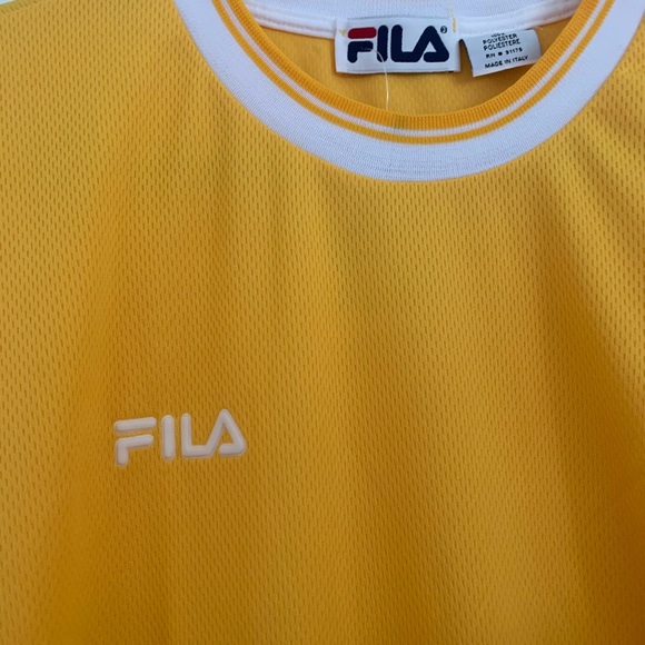 NWT vintage Fila mesh athletic type shirt size L - Picture 2 of 8